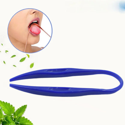 Plastic Tongue Cleaner – Oral Hygiene Scraper for Fresh Breath and Bacteria Removal (1 Pc) - Zidbik