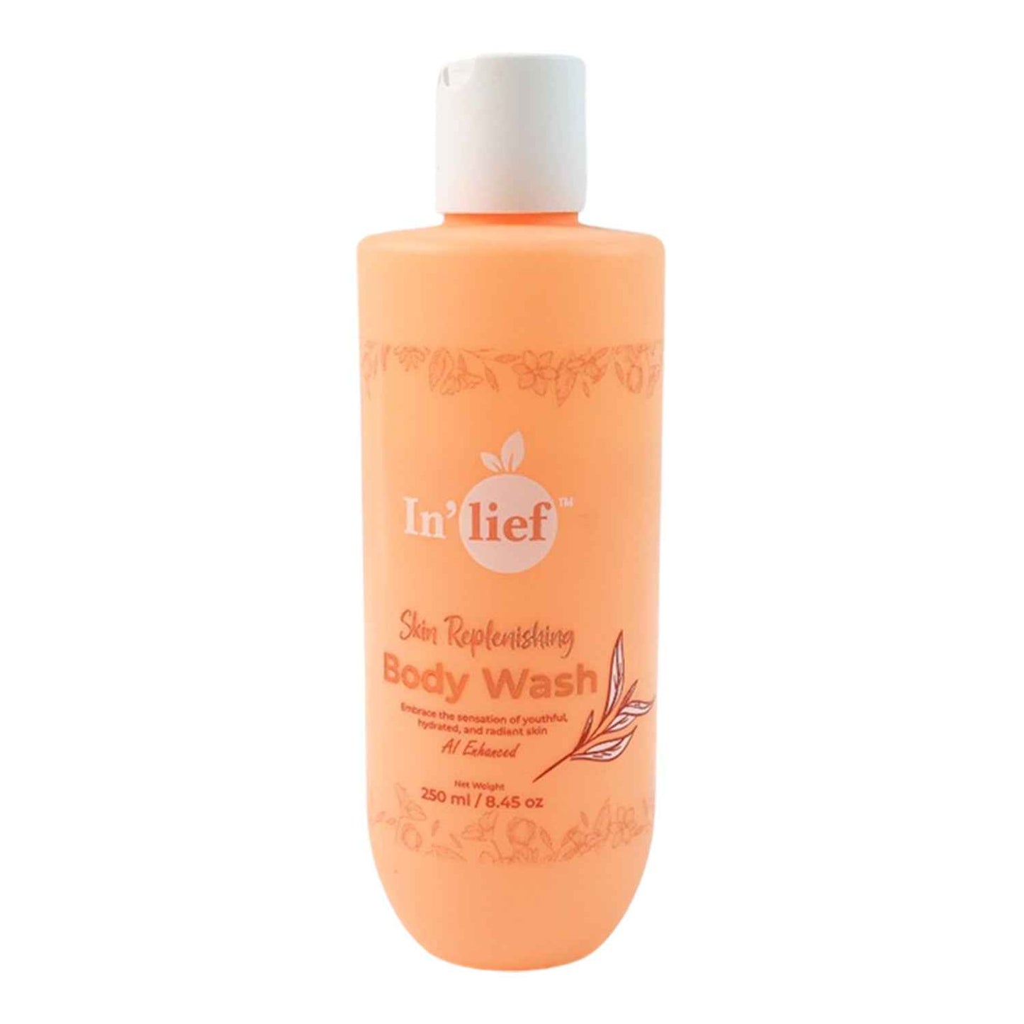 Inlief Nourishing Hydrating Body Wash 250ml - Skin Replenishing Formula