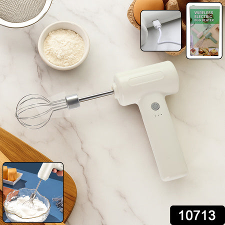 Cordless Electric Whisk  Egg Beater - (1 Pc) - Zidbik