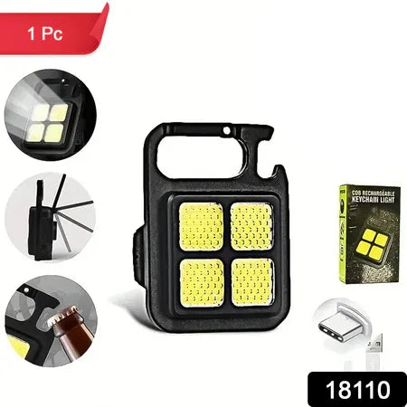 4 Led Mini Keychain Light (1 Pc) - Zidbik