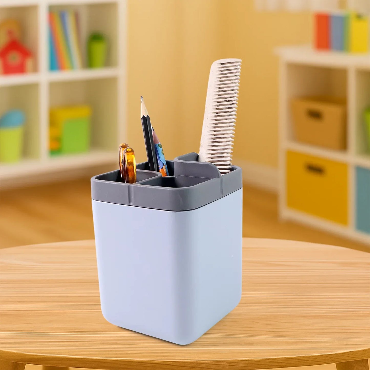Multi-compartment Desk Organizer Utility Holder (1 Pc) - Zidbik