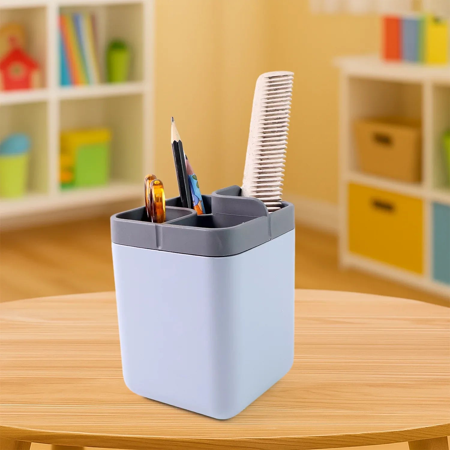 Multi-compartment Desk Organizer Utility Holder (1 Pc) - Zidbik