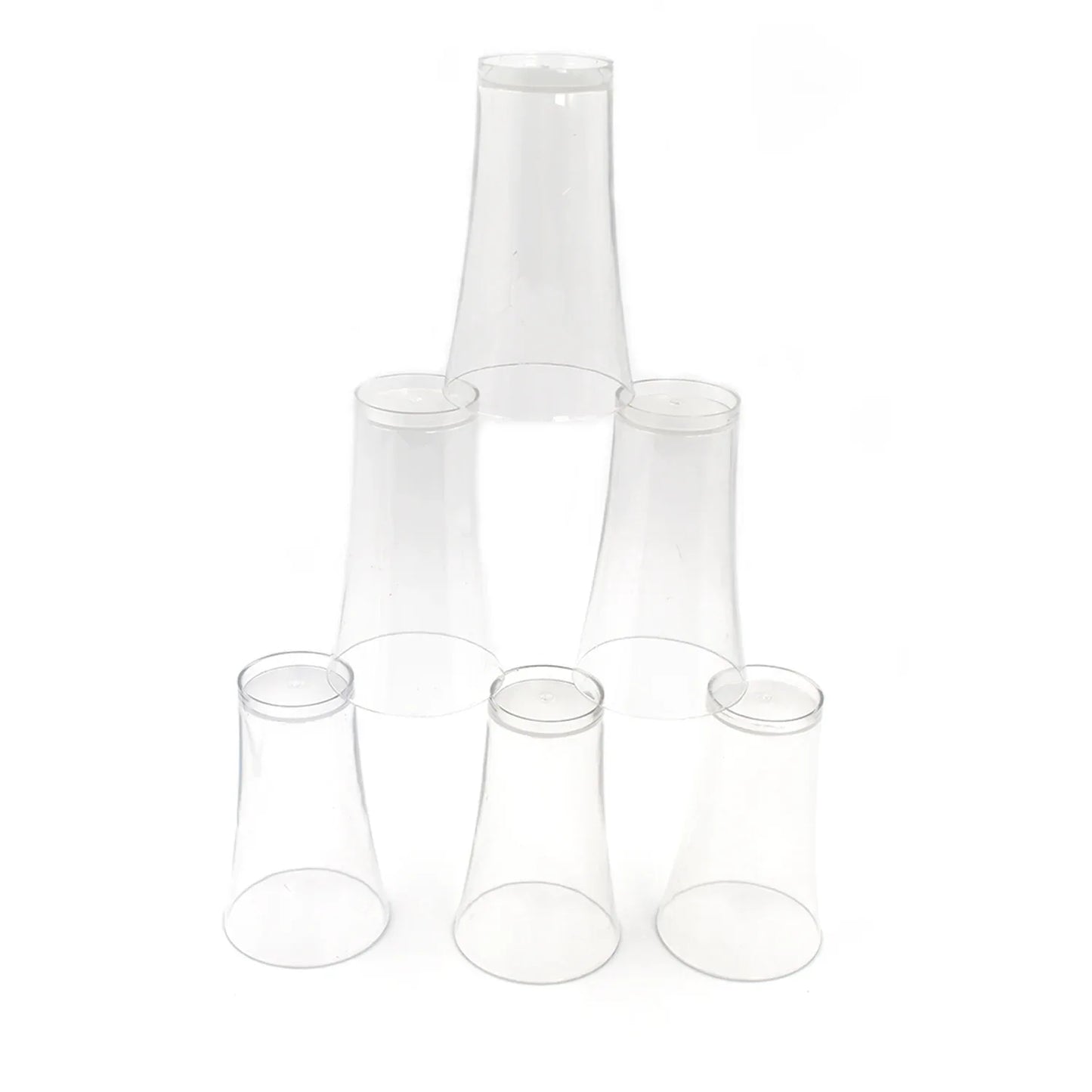 2849 Drinking Glass Juice Glass Water Glass Set Of 6 Transparent Glass - Zidbik