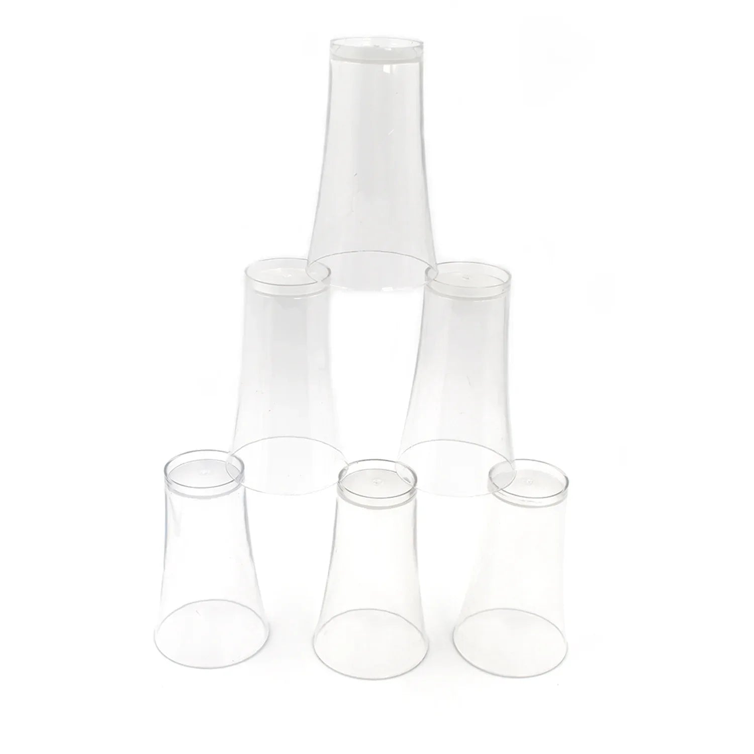 2849 Drinking Glass Juice Glass Water Glass Set Of 6 Transparent Glass - Zidbik