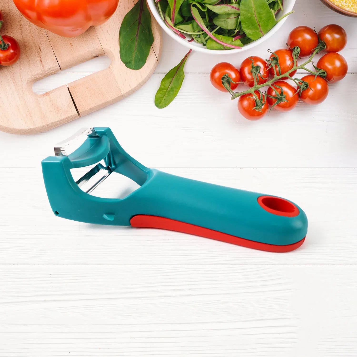 4-in-1 Multi-functional Vegetable Fruit Peeler (1 Pc) - Zidbik