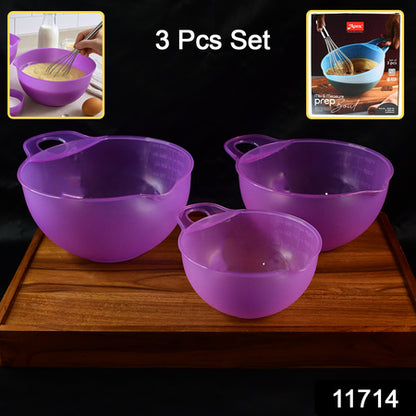 Apex Mix  Measure Prep Bowl Set  3 Pieces - Zidbik