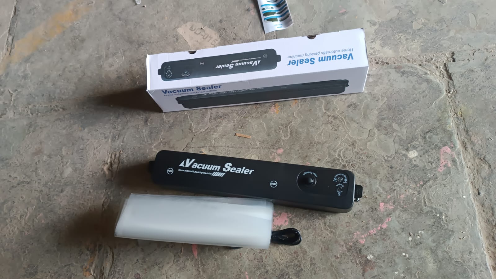 Vacuum Sealer Machine With 10 Pcs Bag (1 Set) - Zidbik