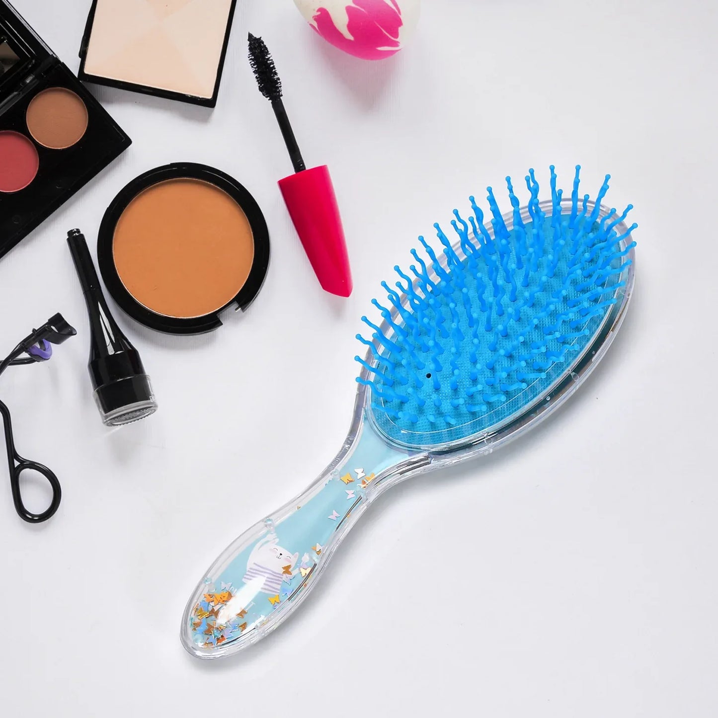 6472 Hair Brush For Kids Detangling Anti-static Soft Massage For Braids Curly Straight Long Or Short Wet Or Dry Hair (Multi-design) - Zidbik