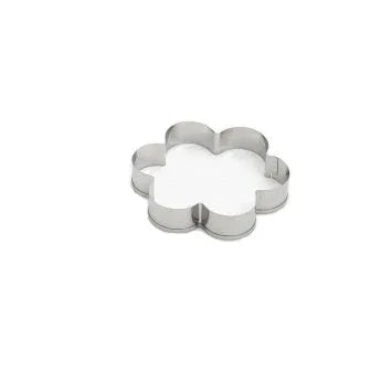 0827 Cookie Cutter Stainless Steel Cookie Cutter With Shape Heart Round Star And Flower (4 Pieces) - Zidbik