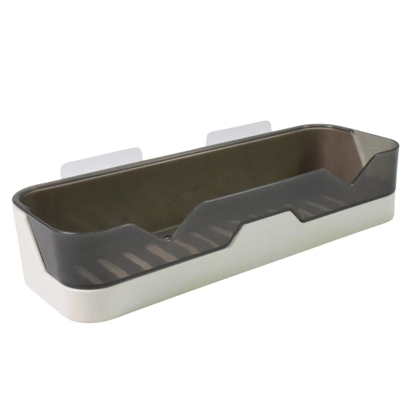 Wall Mounted Adhesive Bathroom Shower Caddy Shelf Plastic (1 Pc) - Zidbik
