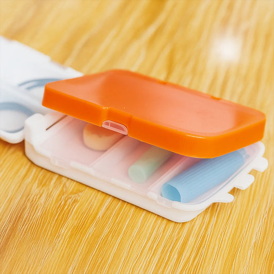 Portable Dual-sided Pill Organizer Box (1 Pc) - Zidbik