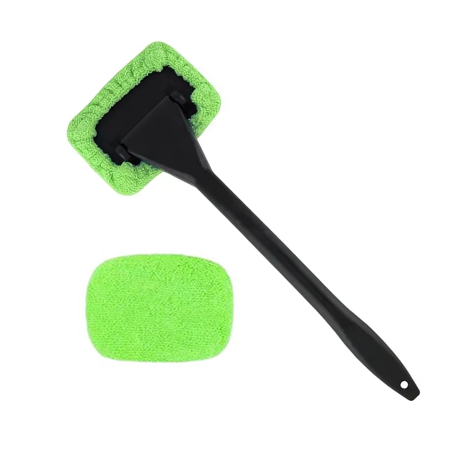 Windshield Clean Car Glass Cleaner Wiper With 1 Extra Microfiber Cloth (1 Pc  38 Cm Long) - Zidbik