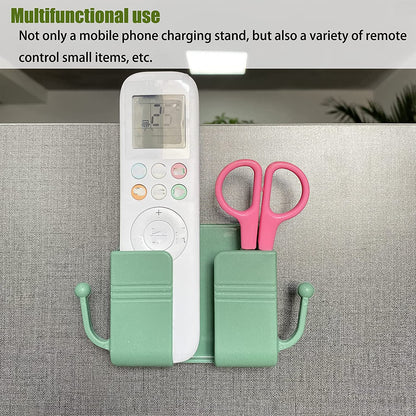6201 1 Pc Wallmount Mobile Stand With Hook Design Used In All Kinds Of Places Including Household And Many More As A Hanging Support For Cloths And Stuffs Purposes. - Zidbik