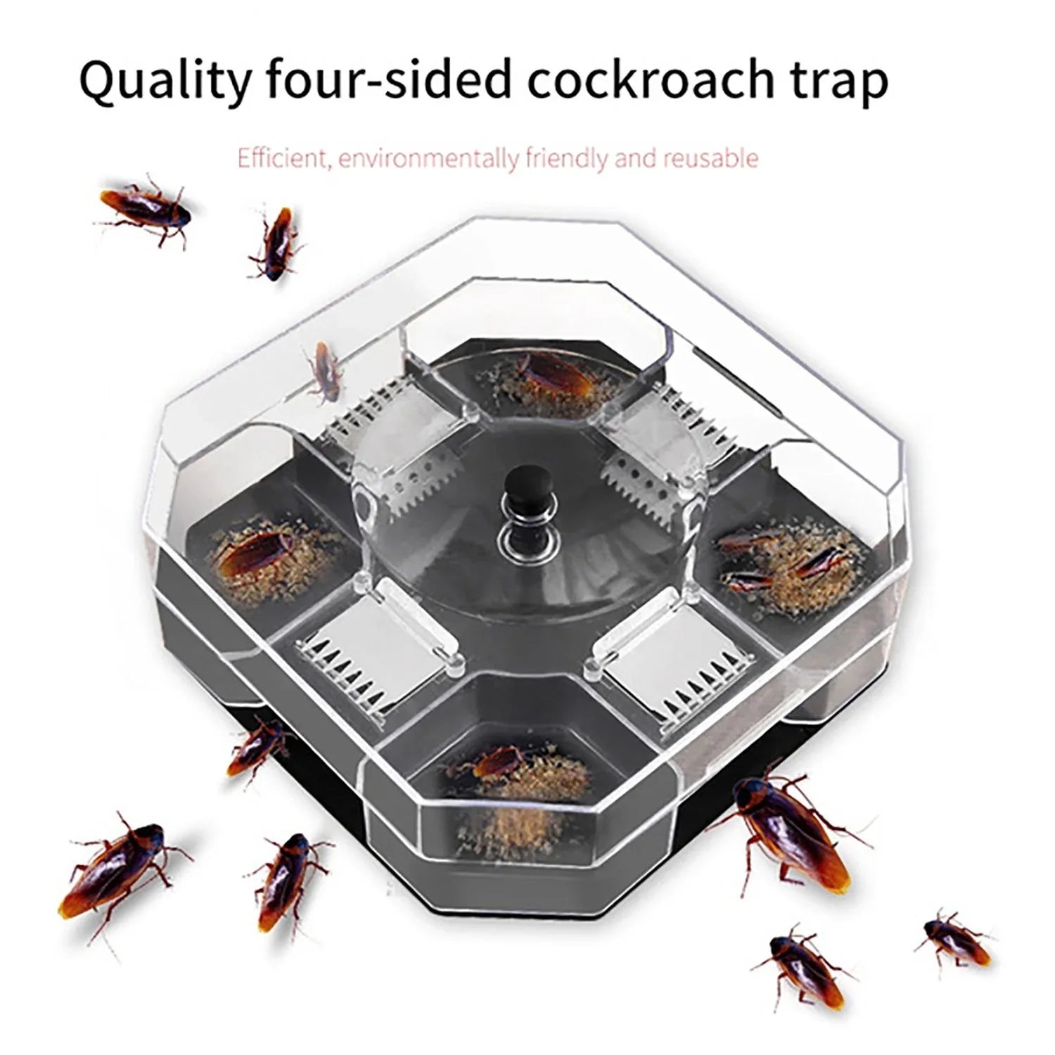 1471 Cockroach Traps Box Cockroach Bug Roach Catcher Cockroach Killer - Zidbik