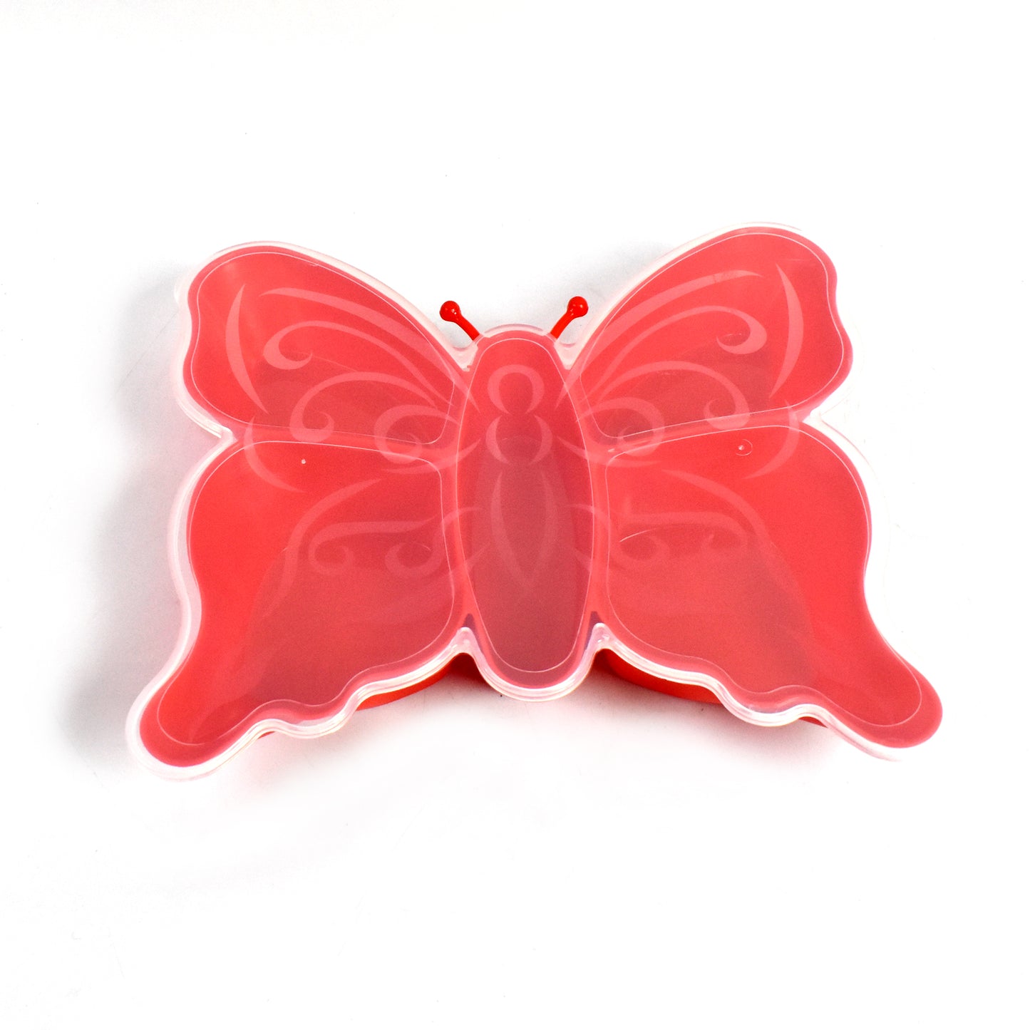 5 Compartment Multipurpose Butterfly Plastic Tray (1 Pc) - Zidbik