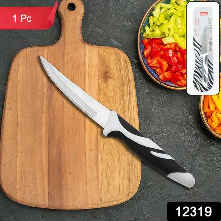Ritu Sharp Stainless Steel Blade Zebra Kitchen Knife - Zidbik