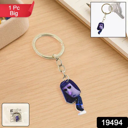 Big Size Cartoon-themed Character Keychain (1 Pc) - Zidbik