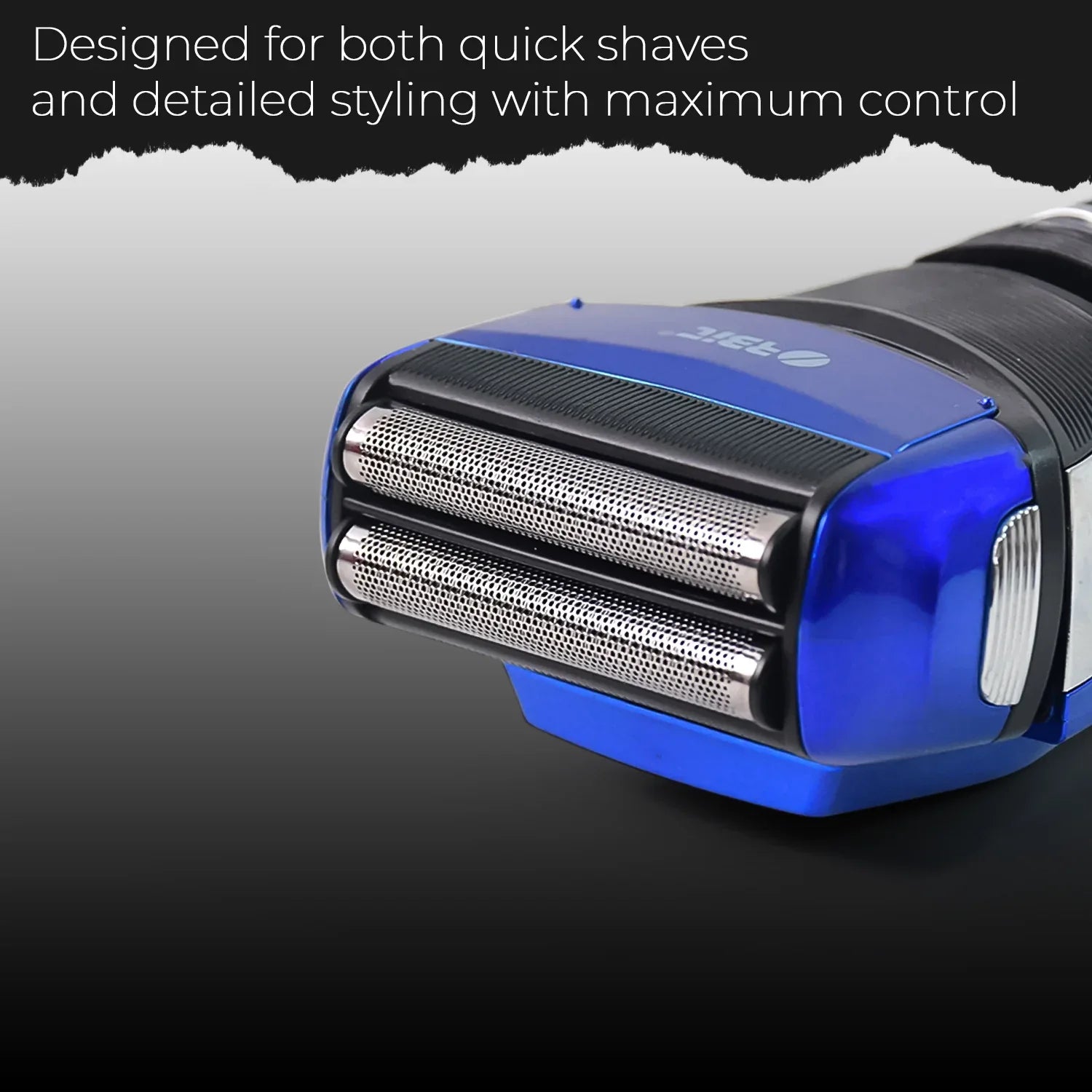 Orbit Rechargeable Electric Foil Shaver 2 Head Shaver With Pop Up Trimmer (1 Pc) - Zidbik