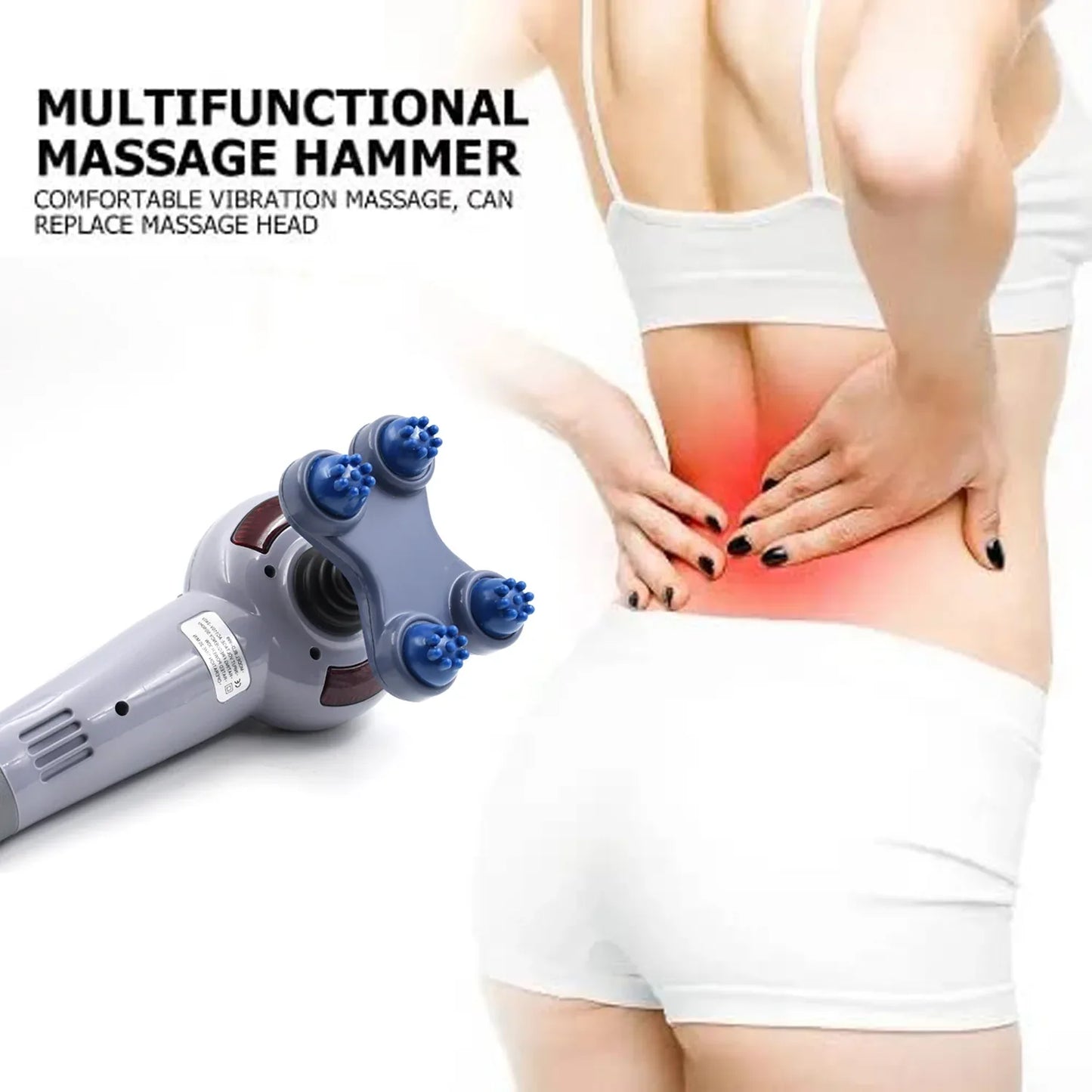 Electric 8 In 1 Full Body Massager Magic Massager (1 Set) - Zidbik