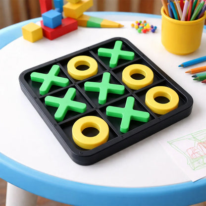 Classic Tic Tac Toe Board Game (1 Set ) - Zidbik