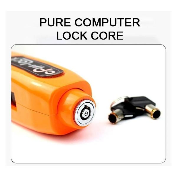 1657 Heavy Duty Bike Brake Lock - Locking System By Holding Handle Bar With Brake Lever - Zidbik