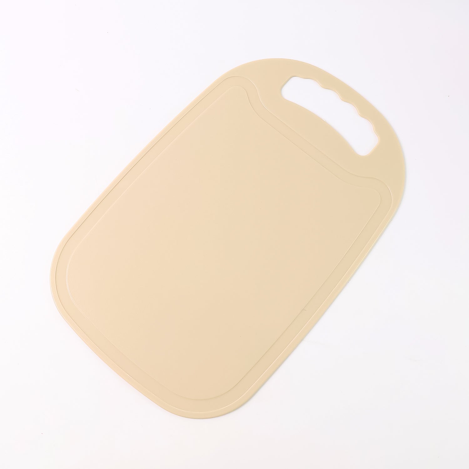 Durable Plastic Chopping Board 34x23 Cm (1 Pc) - Zidbik