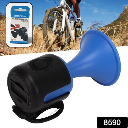 8590 Bicycle Air Horn – 120dB Electric Bell with Waterproof Design and Long Battery Life - Zidbik