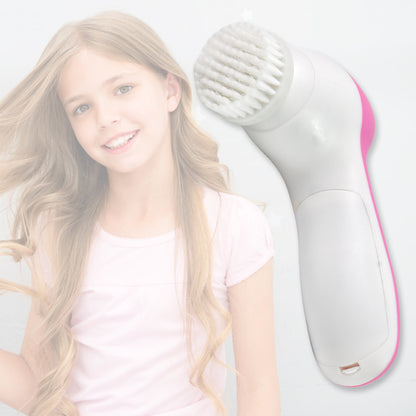 Facial Beauty Brush Face Massager (1 Pc  With 2 Aa Battery Included) - Zidbik