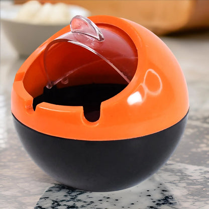 Ball Ashtray Pp Plastic Windproof With Lid Indoor Outdoor Patio Car Portable Ashtray - Zidbik