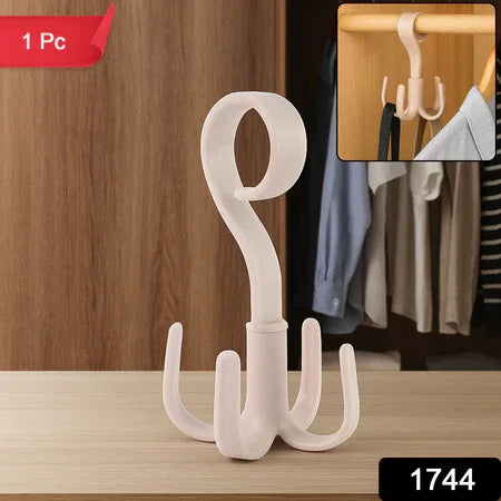360 Rotating Multipurpose Hook Hanger (1 Pc) - Zidbik