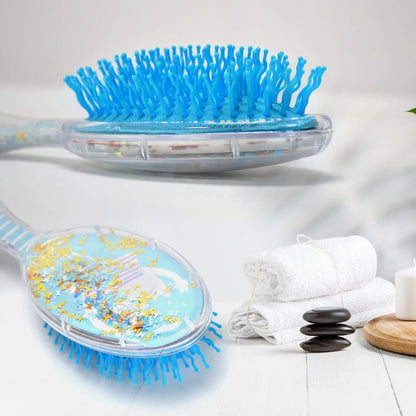 6472 Hair Brush For Kids Detangling Anti-static Soft Massage For Braids Curly Straight Long Or Short Wet Or Dry Hair (Multi-design) - Zidbik
