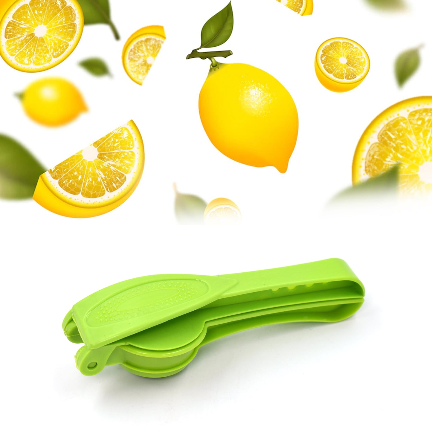 2856 Plastic Lemon Squeezer Cum Opener 2 In 1 Lemon Squeezer - Zidbik