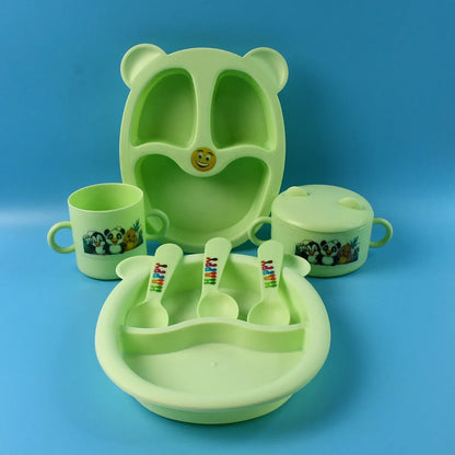 Kids Feeding Dinner (8 Pc Set) - Zidbik
