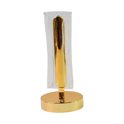 Luxury Tall Cylinder Shape Crystal Table Lamp (1 Pc) - Zidbik