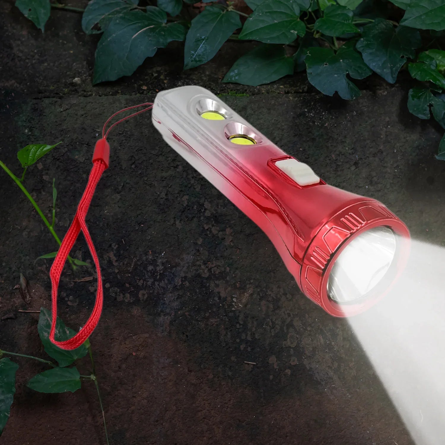 Multi Functional 3 Led Torchlight Flashlight (1 Pc) - Zidbik