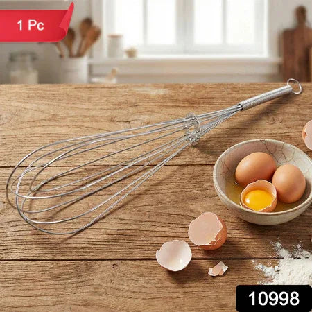 Manual Stainless-steel Egg Beater Whisk (1 Pc) - Zidbik