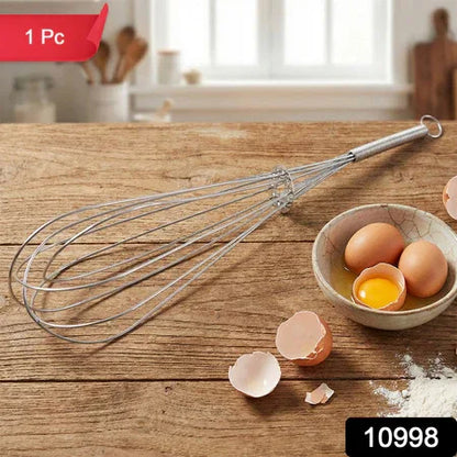 Manual Stainless-steel Egg Beater Whisk (1 Pc) - Zidbik