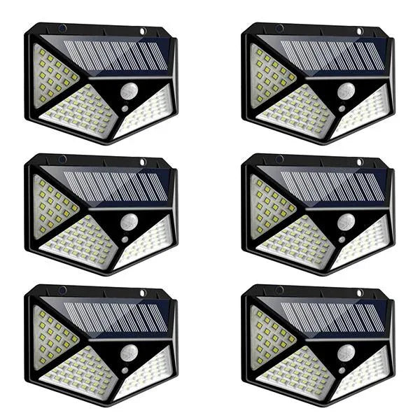 1255 Solar Lights For Garden Led Security Lamp For Home Outdoors Pathways - Zidbik
