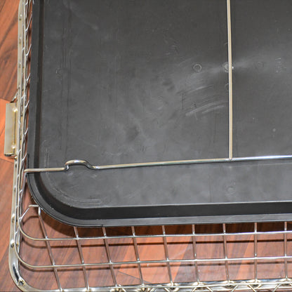 5853 Dish Drainer Rack  With Drip Tray Stainless Steel Dish Drainer Rack With Drip Tray Utensil Drying Stand For Kitchen Plate Rack Bartan Basket For Kitchen Utensilsdish Drying Rack With Drainerbartan Basketplate Stand ( 57 X 45 X 19 Cm) - Zidbik