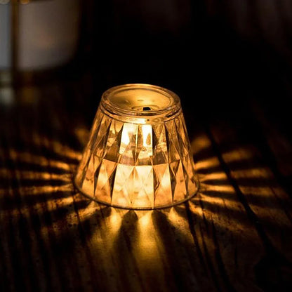 Cup Shape Crystal Table Lamp (1 Pc) - Zidbik