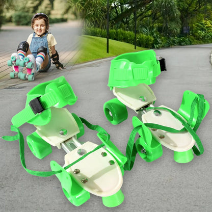 7592 Roller Skates For Kids Very Adjustable Comfortable To Use Roller Skate Skating (Pair Of 1) - Zidbik