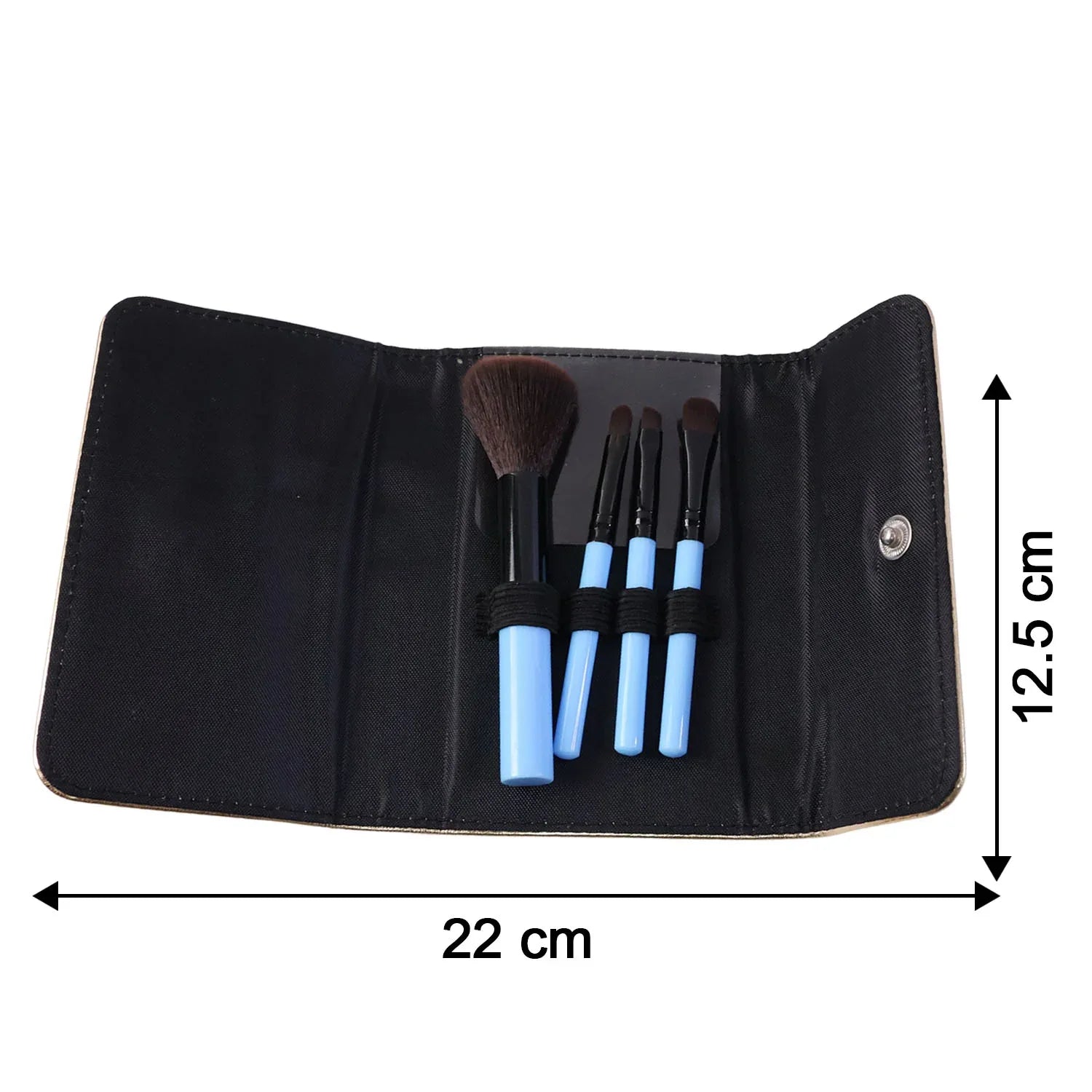 4-in-1 Professional Makeup Brush Set (1 Pc) - Zidbik