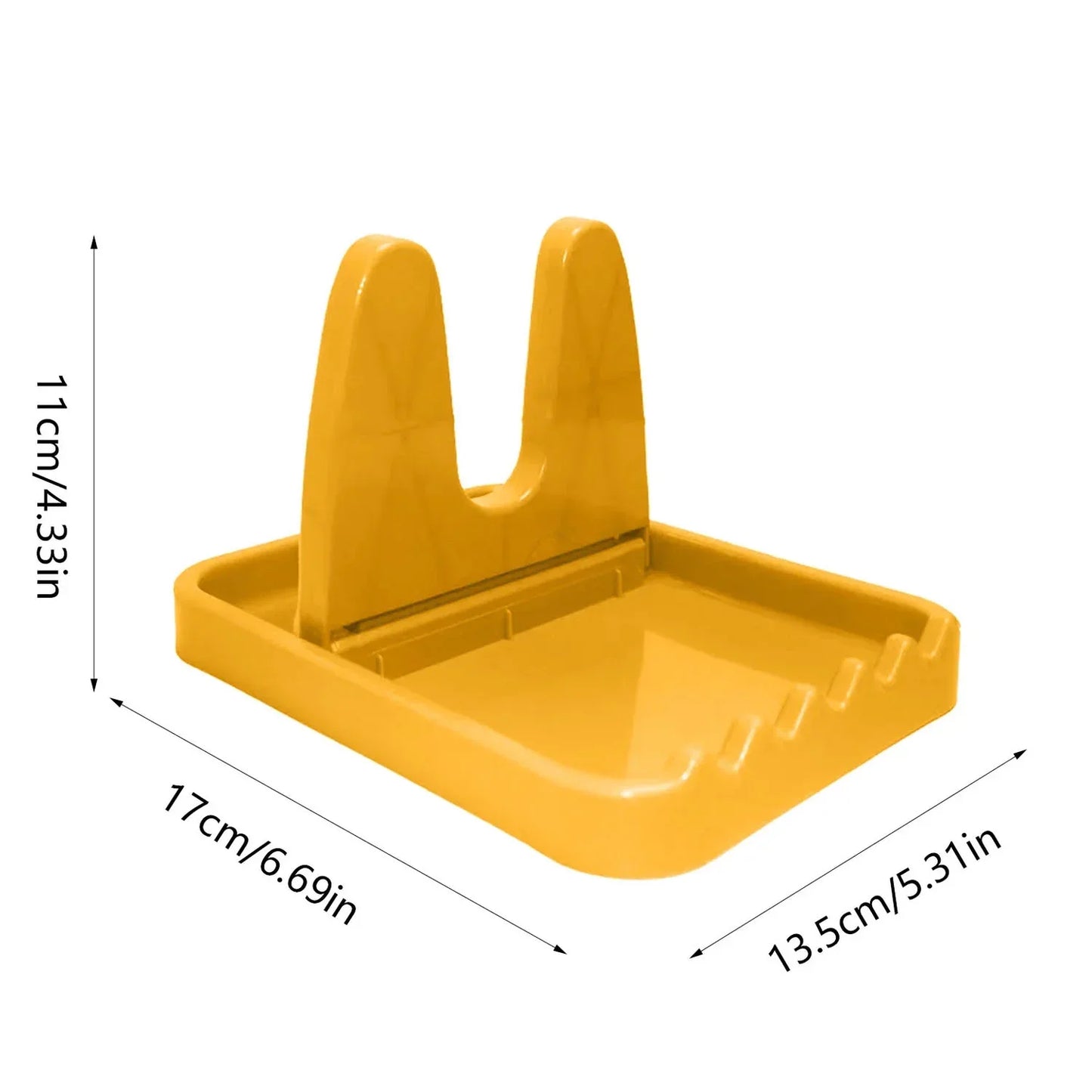 Multipurpose Kitchen Lid Spoon Holder Stand (1 Pc) - Zidbik