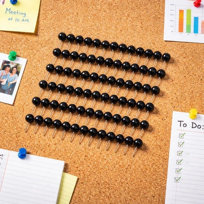 Round Head Push Pins (80 Pc Set) - Zidbik