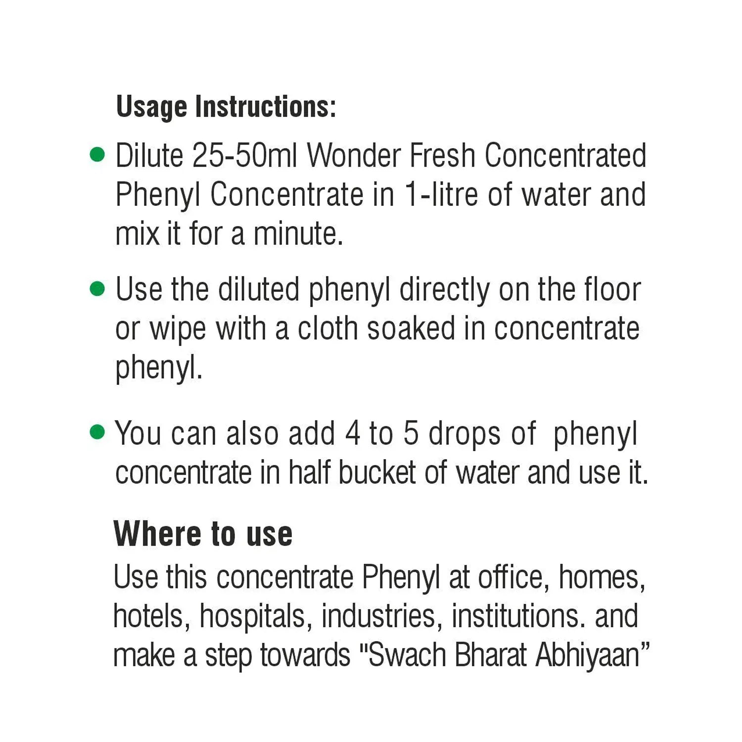 6288 Mop Floor Surface Cleaner Liquid - Disinfectant Insect Repellent - Zidbik