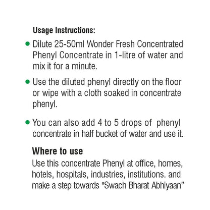 6288 Mop Floor Surface Cleaner Liquid - Disinfectant Insect Repellent - Zidbik
