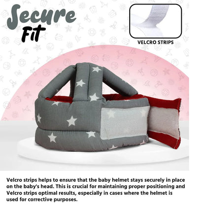Baby Safety Helmet For Head Protection During Crawling (1 Pc) - Zidbik