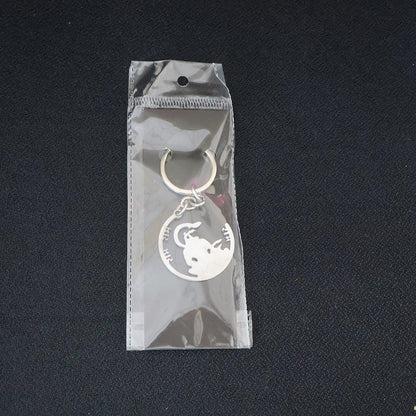 Devotional Jai Shri Ram Metal Keychain - (1 Pc) - Zidbik