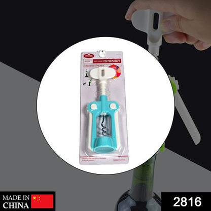 2816 Waiter Wine Corkscrew Bottle Beer Cap Opener For Restaurants Bar Home - Zidbik