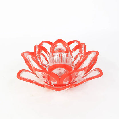 Decorative Lotus Shaped Led Candle Light (1 Pc) - Zidbik